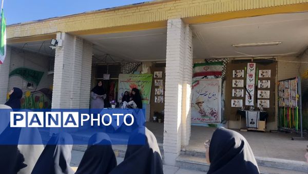 گام‌های استوار، آینده‌ای روشن: جشن آغاز سال تحصیلی در دبیرستان شاهد ام ابیها آباده