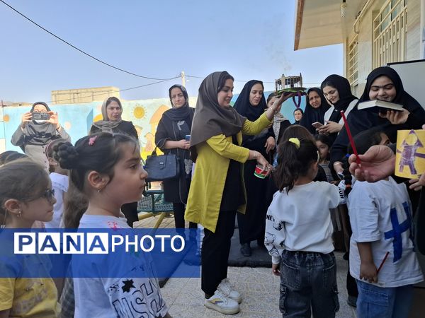 جشن غنچه‌ها برای نوآموزان پیش دبستانی شهرستان هلیلان