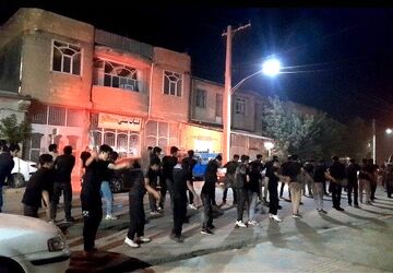 عزاداری مردم روستای کران در دهه دوم محرم