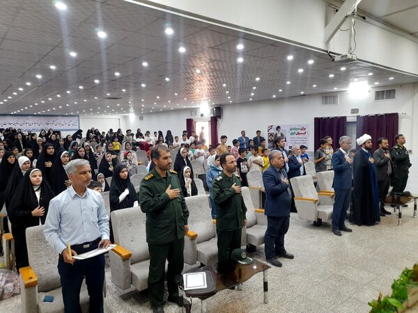 آیین افتتاحیه کلاس‌های اوقات فراغت شهرستان خلیل‌آباد