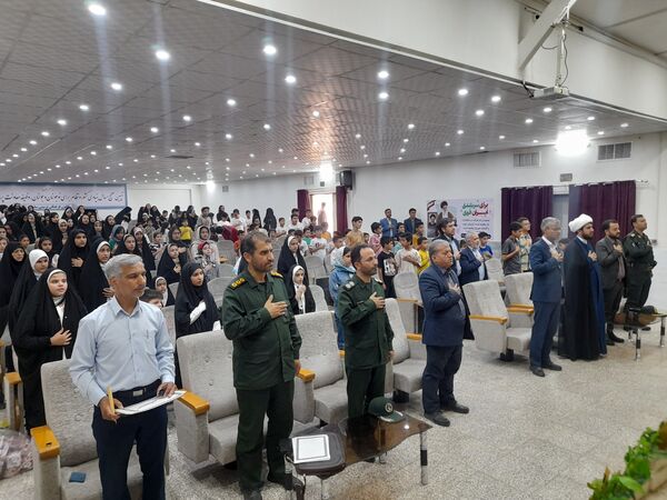 آیین افتتاحیه کلاس‌های اوقات فراغت شهرستان خلیل‌آباد