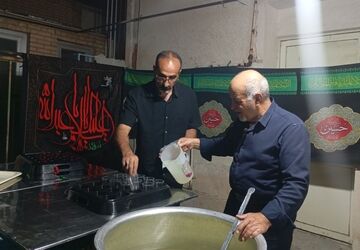 سوگواری محرم در هیئت محبان علی بن ابی‌طالب(ع)