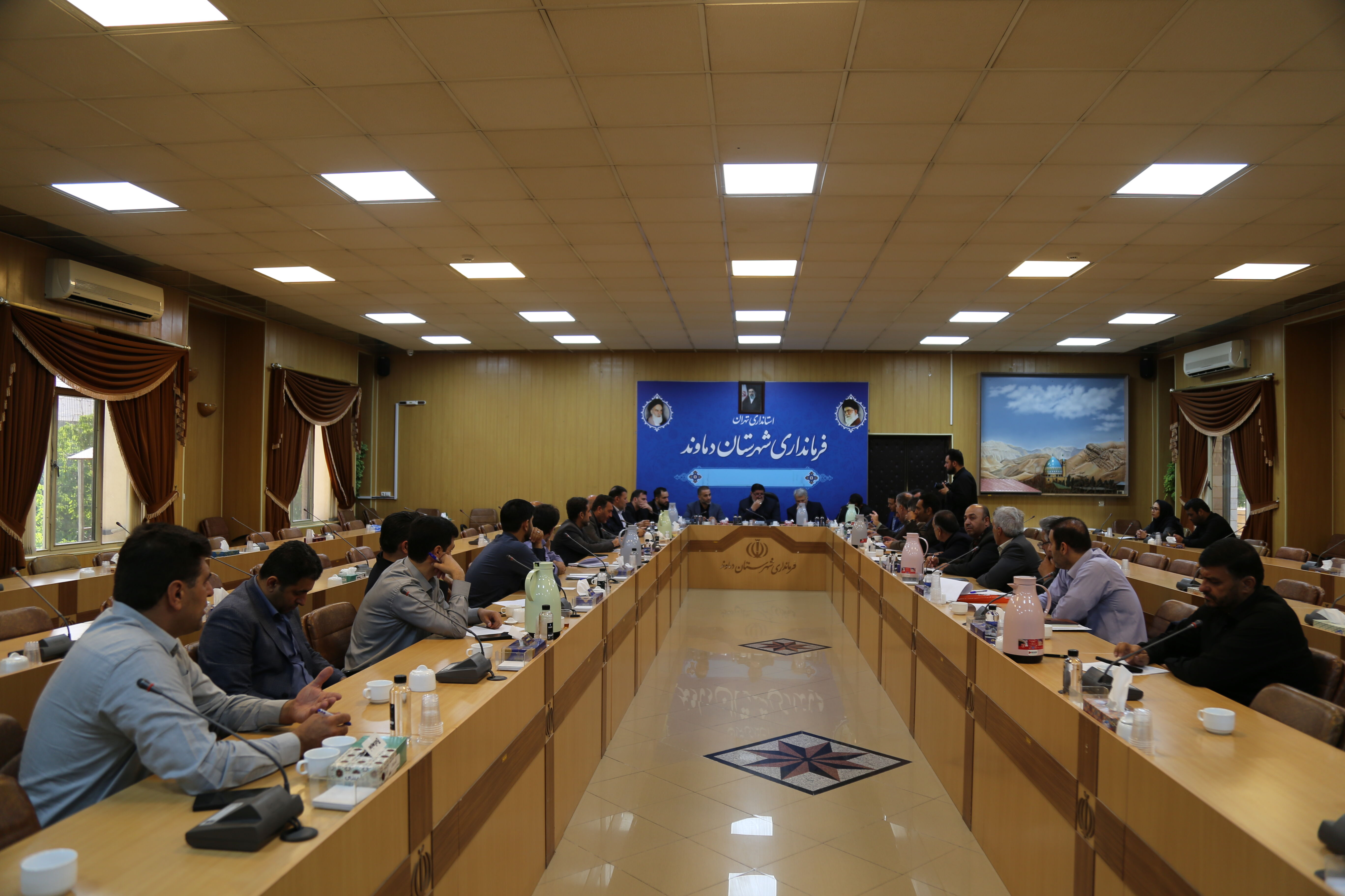 تشکیل قرارگاه تنش آبی شهرستان دماوند