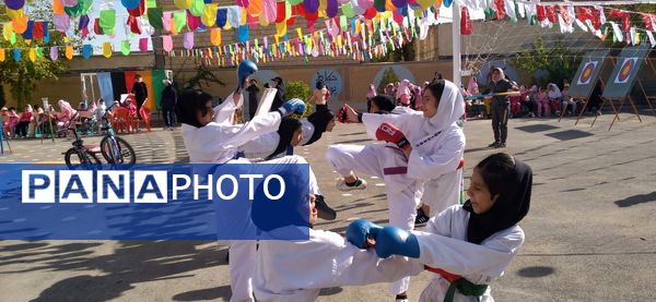المپیاد دختران سامان: قدرت، دقت و انعطاف در کاراته، تیراندازی و ژیمناستیک به نمایش درآمد