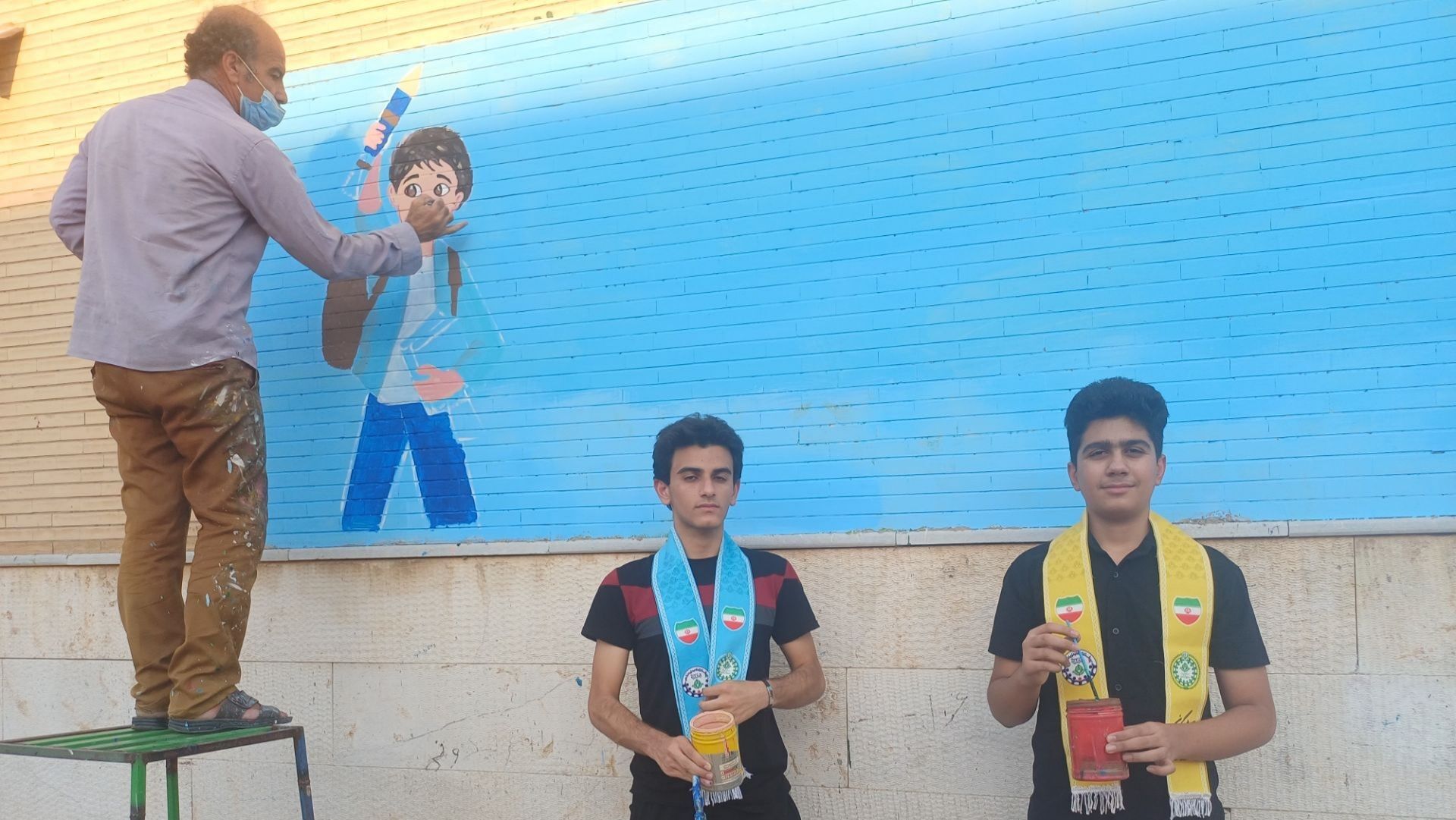 اجرای طرح شهید عجمیان در مدرسه ادب شهرستان پلدختر 