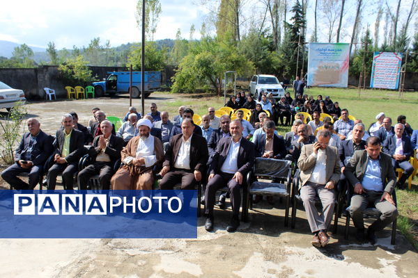 آیین کلنگ زنی طرح اولیا در روستای لدار بندپی شرقی