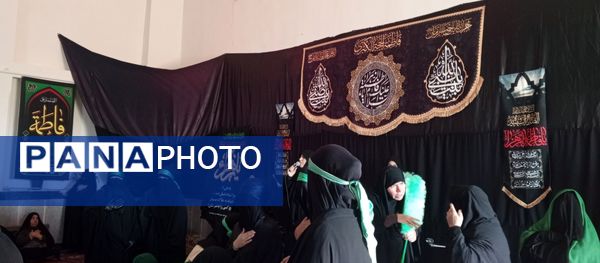 گرامیداشت ایام فاطمیه در شهر تیتکانلو