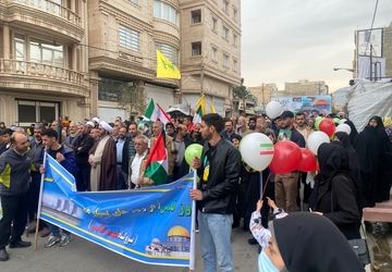 آبیک در روز قدس خوش درخشید 