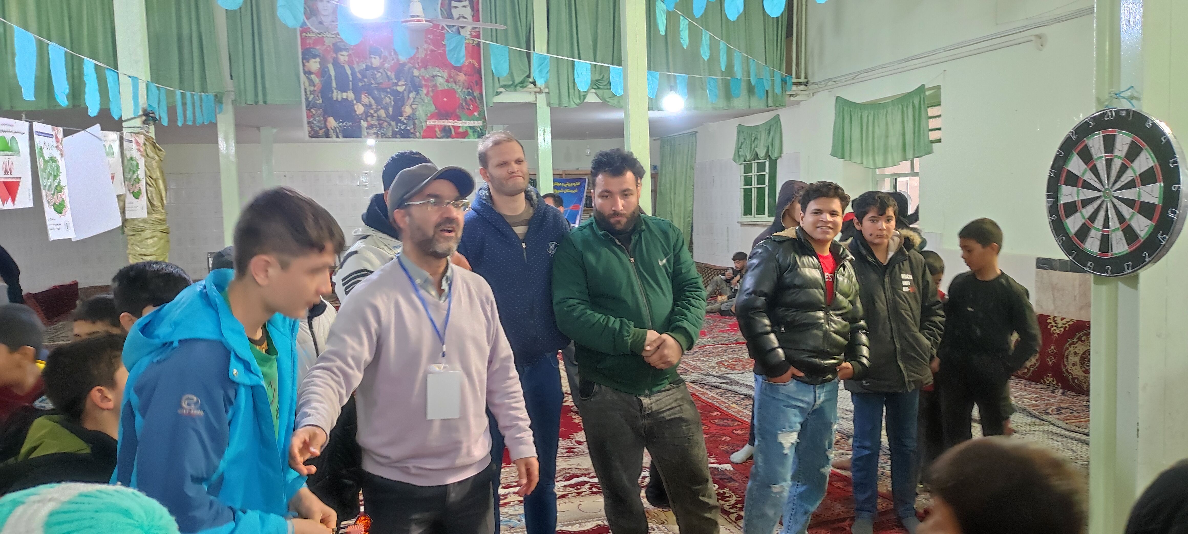 برگزاری مسابقات دارت در جشن بزرگ ۲۲بهمن در روستای اسلام آباد شیروان 