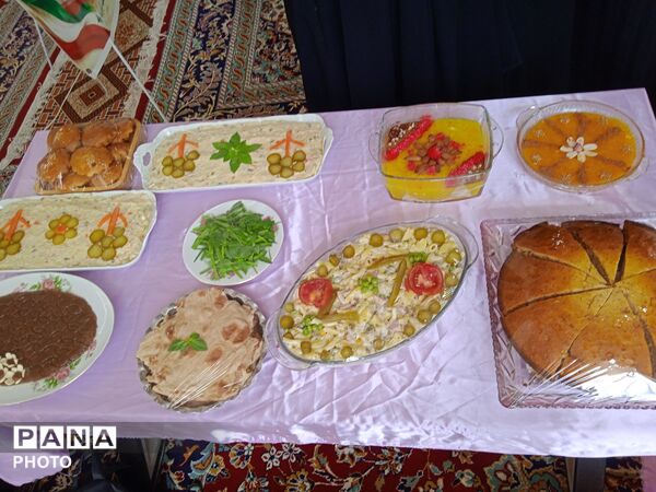 جشنواره غذای سالم در روستای آبنیه