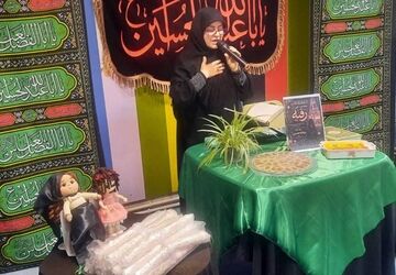 مراسم شهادت حضرت رقیه (س) در کتابخانه قاصدک فردیس