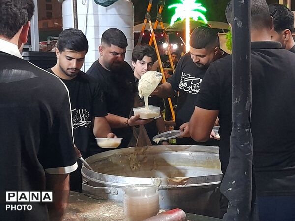 تجلی ایثار در مسیر اربعین