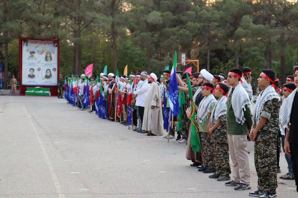 برگزاری افتتاحیه طرح ولایت پویندگان پسر در اردوگاه شهید بهشتی اصفهان