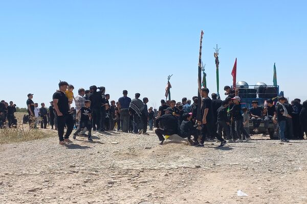 مراسم سوگواری سالار شهیدان حضرت اباعبدالله الحسین (ع) در روستای گزکوه 