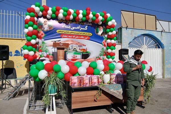 نواختن زنگ پدافند غیرعامل در آموزشگاه های چهاردانگه