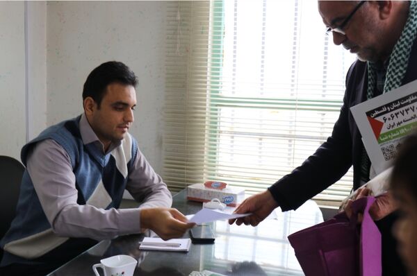 پویش پشتیبانی از جبهه مقاومت لبنان و فلسطین در اداره‌کل آموزش‌ و پرورش استان خراسان رضوی