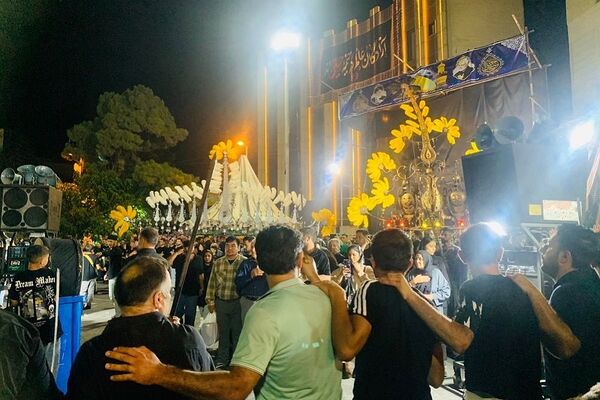 مراسم عاشورای حسینی در ناحیه 2 شهرری 