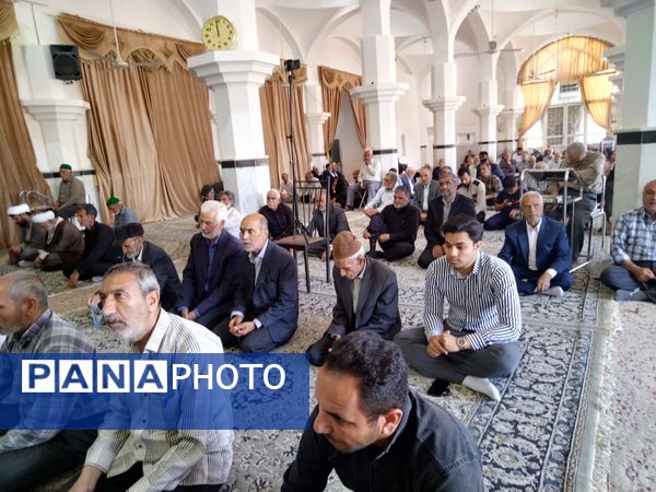 نماز جمعه در خلیل آباد