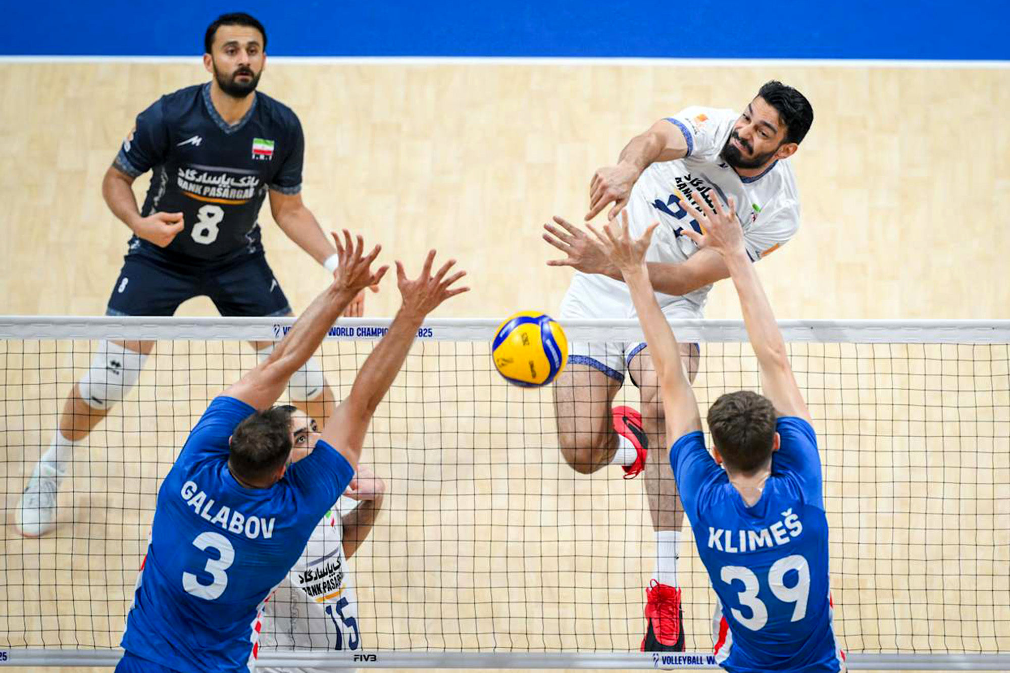 حذف بلند قامتان ایران با شکست مقابل جمهوری چک