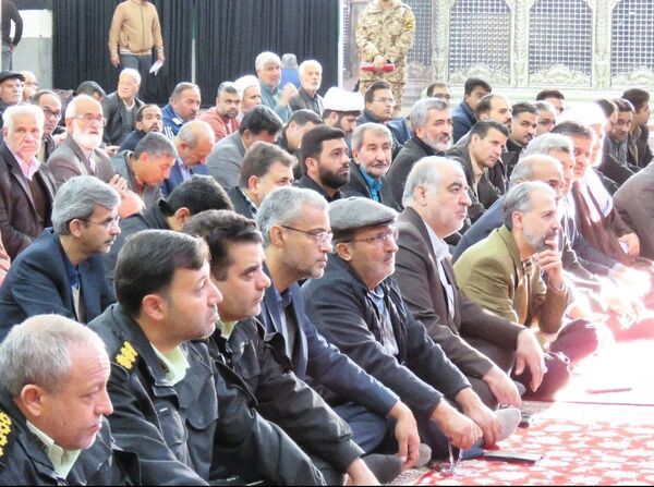 مراسم گرامیداشت حماسه ۹ دی روز بصیرت و میثاق امت با ولایت در شهرستان خلیل آباد
