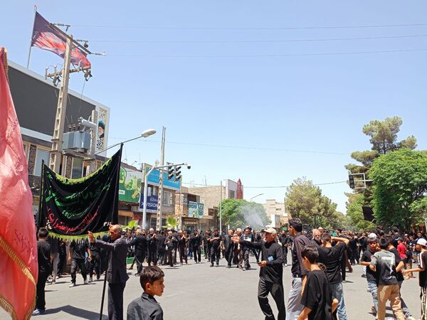 مهدیه کاشمر؛ میزبان عزاداری روز هشتم محرم 