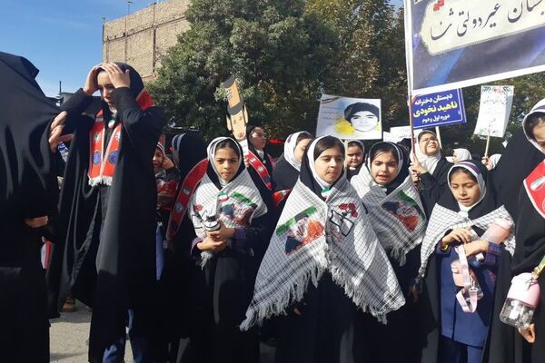 راهپیمایی ۱۳ آبان در خراسان رضوی