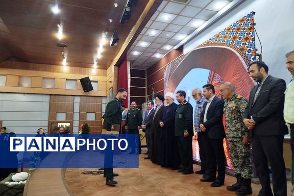 مراسم تکریم و معارفه فرمانده سپاه ناحیه مقاومت بسیج حضرت عبدالعظیم (ع) شهرستان ری