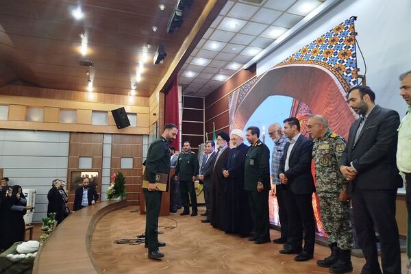 مراسم تکریم و معارفه فرمانده سپاه ناحیه مقاومت بسیج حضرت عبدالعظیم (ع) شهرستان ری