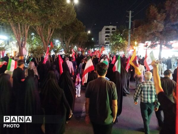 صد و پنجاه و دومین شب اقتدار و ایستادگی مردم در فردیس