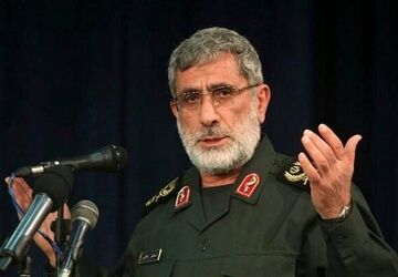 پیام سردار قاآنی خطاب به فرماندهان و رهبران جبهه مقاومت