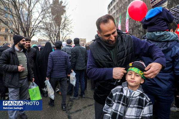 جشن خیابانی نیمه شعبان در تهران