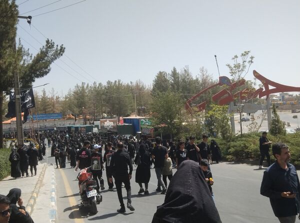 عزاداری عاشورای حسینی در میدان قتلگاه بیرجند 