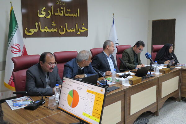 جلسه شورای معاونان در استانداری خراسان شمالی 