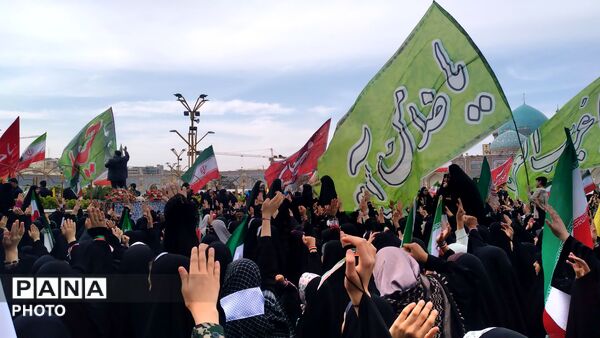 اجتماع دختران مشهدی ا