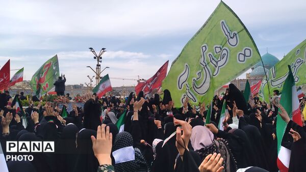اجتماع دختران مشهدی ا
