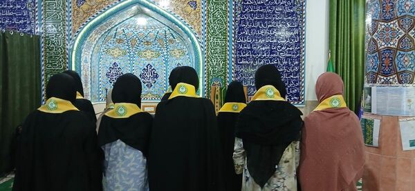 حضور پرشور پیشتازان سیریک در اعتکاف دانش‌آموزی