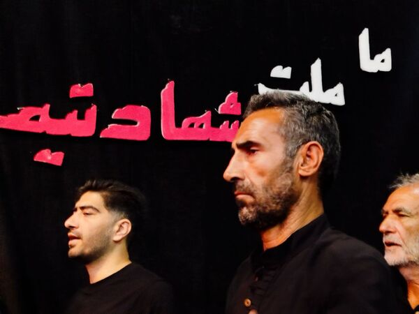 سوگ در فروتقه؛ عاشقان حسینی در سوگ سقای کربلا اشک ماتم ریختند