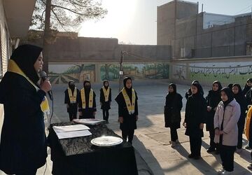  سوگواری ایام دهه فاطمیه در دبیرستان شهید محمد آسوده خلیل آباد