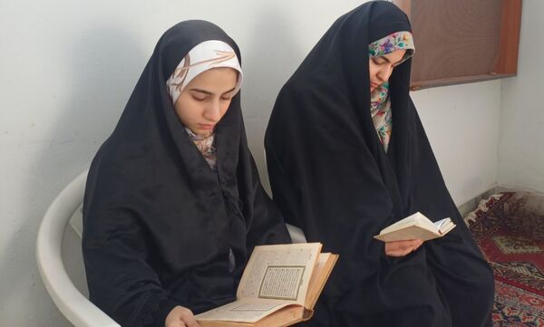 برگزاری آیین اعتکاف در خشکبیجار