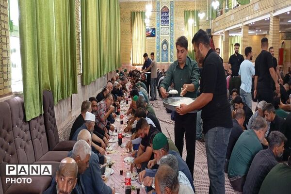 مراسم عزاداری امام رضا علیه السلام در حسینیه شهر بار نیشابور