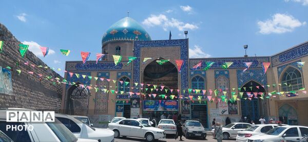 جشن غدیر با جاذبه‌های تفریحی در امامزاده جعفر(ع)