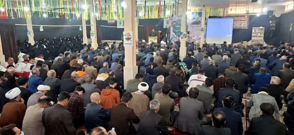 مردم بصیر پلدختر بار دیگر با آرمان‌های انقلاب تجدید پیمان کردند