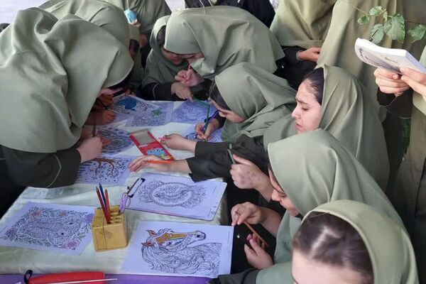 ایستگاه نشاط برای دانش‌آموزان بهارستانی