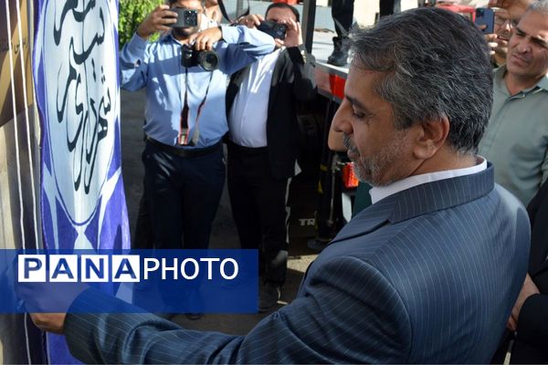 بهارستان روی ریل پیشرفت، افتتاح چندین طرح خدماتی و عمرانی