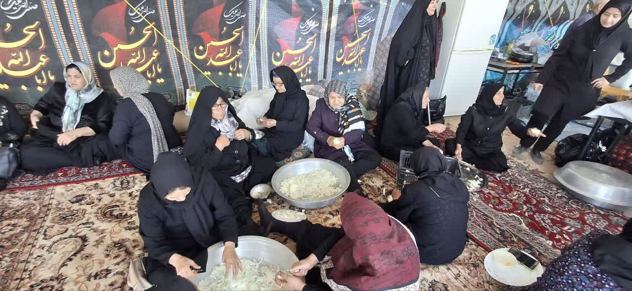 فعالیت موکب محبان رضا(ع) از اربعین حسینی تا شهادت امام رضا(ع) در شیروان