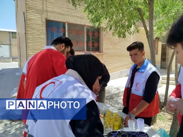 دسته عزاداری ظهر عاشورا در فاروج 