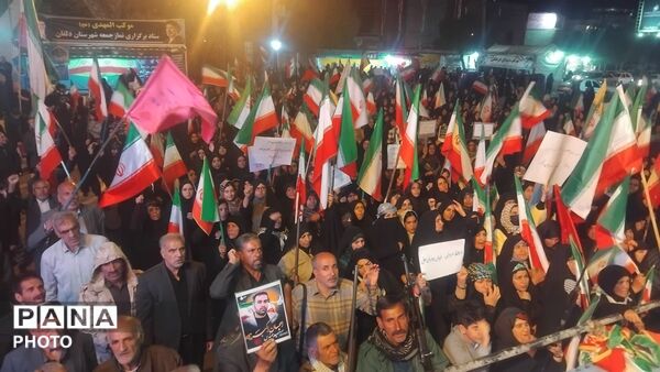 نورآباد میزبان شصت ونهمین موج تجمعات بیعت با رهبری شد