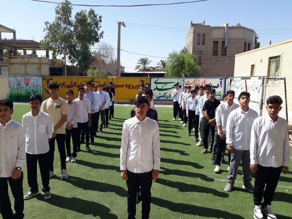 برگزاری مانور بازگشایی مدارس در شهرستان بم