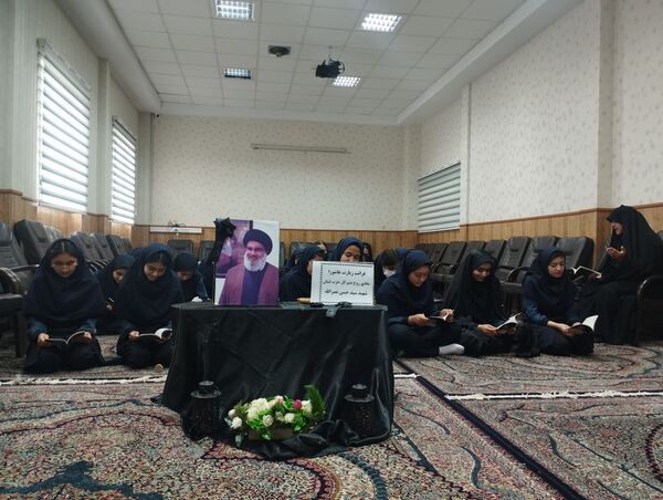  یادبود شهید سید حسن نصرالله و شهدای مقاومت در ناحیه ۳ مشهد