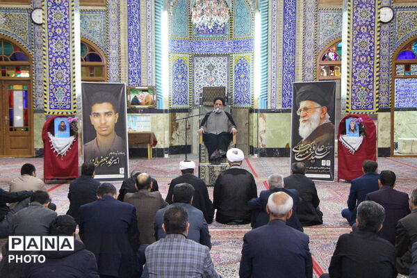 یادبود شهید امیرمحمد جعفریان در مسجد حظیره یزد